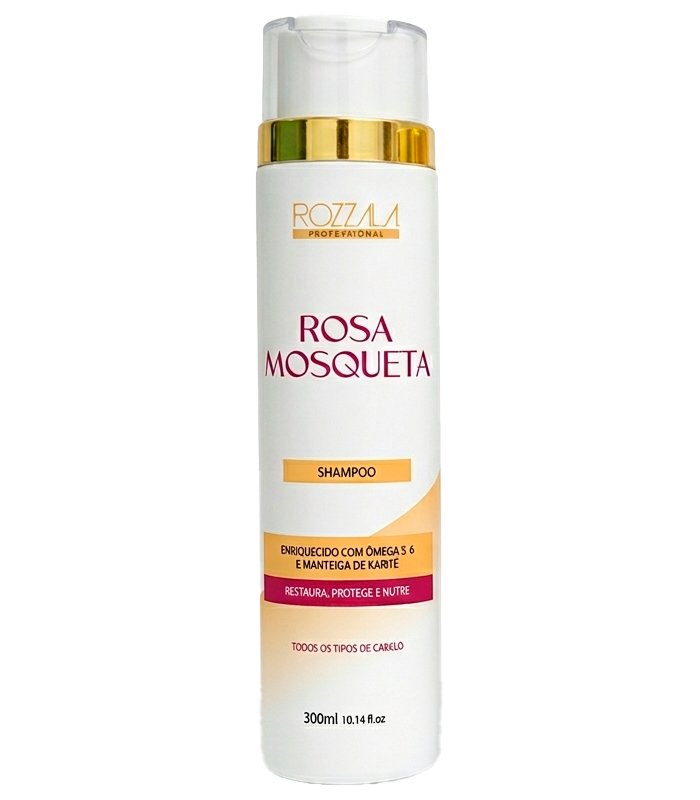 Shampoo Linha Capilar Rosa Mosqueta